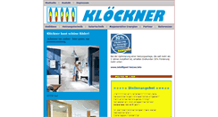 Desktop Screenshot of berthold-kloeckner.de